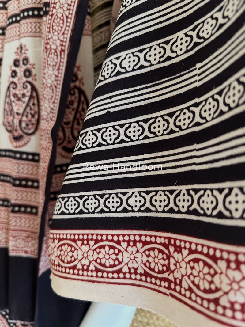 Bagh Print Cotton Suit