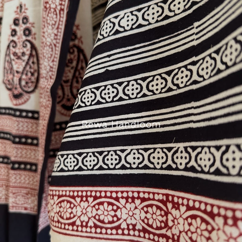 Bagh Print Cotton Suit