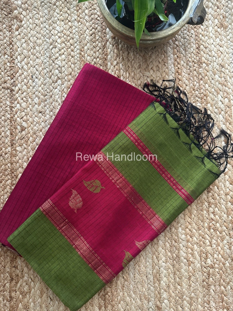 Maheshwari Top-Dupatta Set