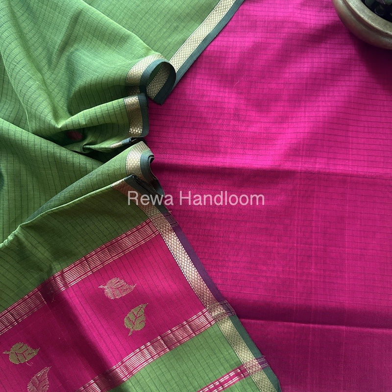 Maheshwari Motifs Top-Dupatta Set