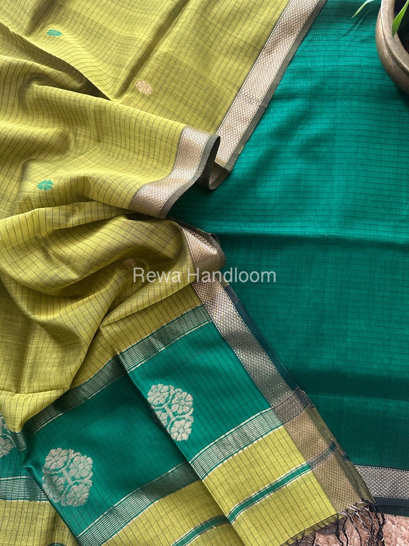 Maheshwari Motifs Top-Dupatta Set