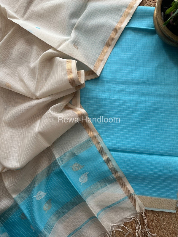 Maheshwari Motifs Top-Dupatta Set