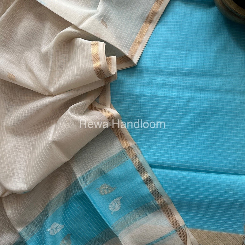 Maheshwari Motifs Top-Dupatta Set