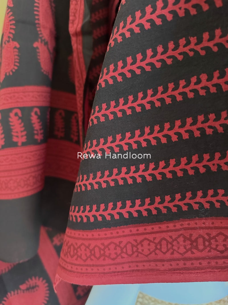 Bagh Print Cotton Suit