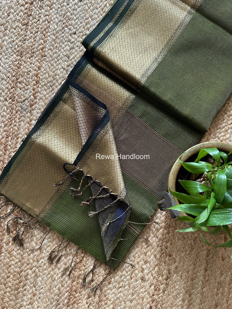 Exclusive Maheshwari Tissue Silk Saree