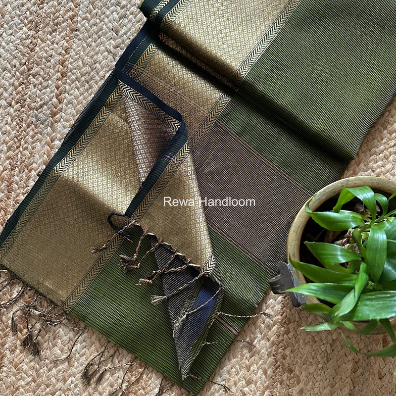 Exclusive Maheshwari Tissue Silk Saree