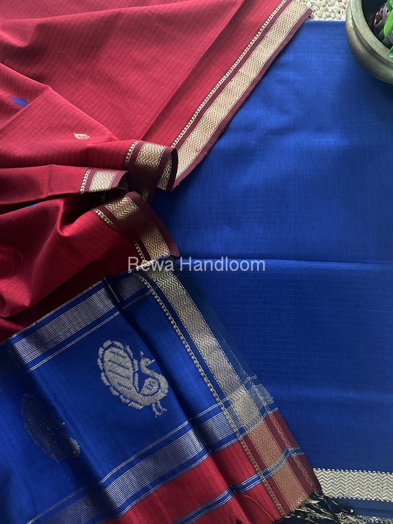 Maheshwari Motifs Top-Dupatta Set