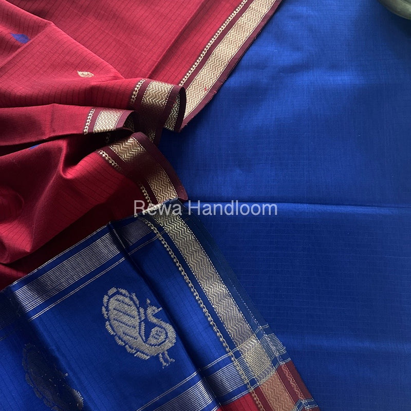 Maheshwari Motifs Top-Dupatta Set