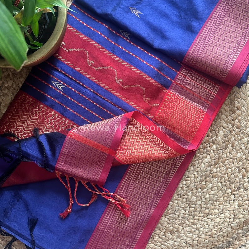 Maheshwari Pure Silk Saree