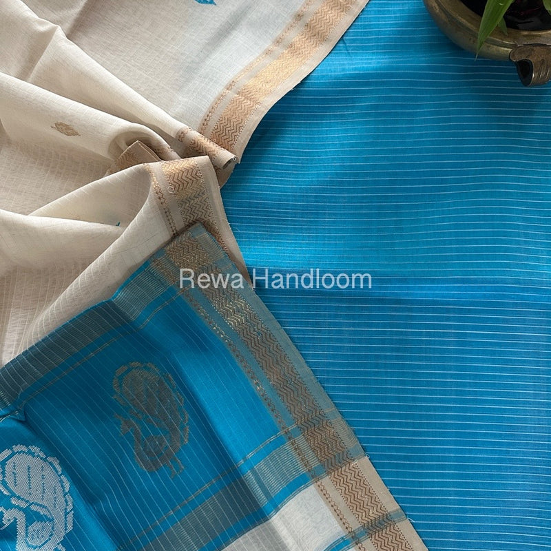 Maheshwari Motifs Top-Dupatta Set