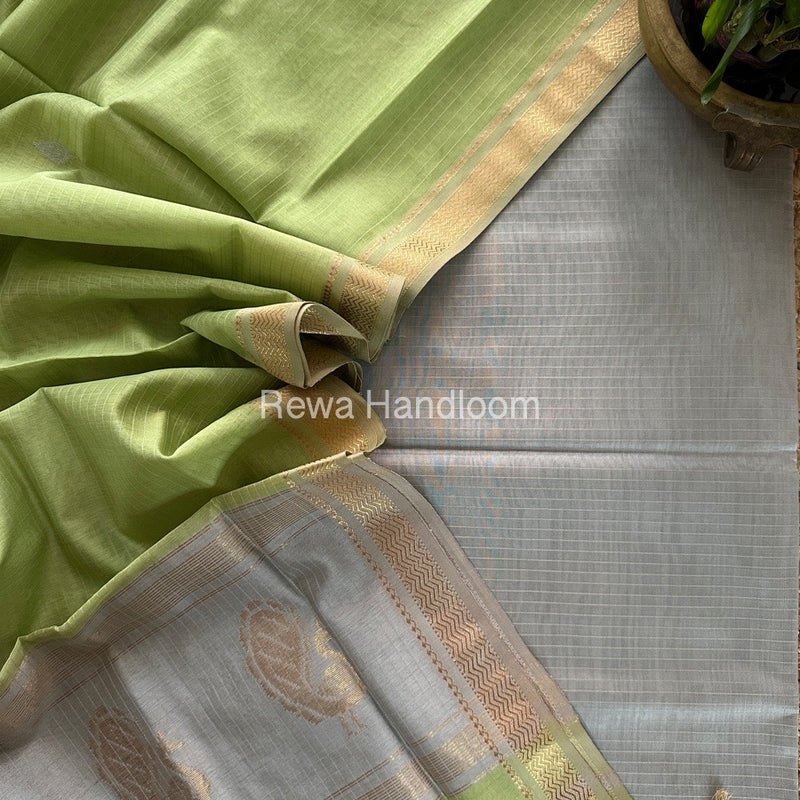 Maheshwari Motifs Top-Dupatta Set