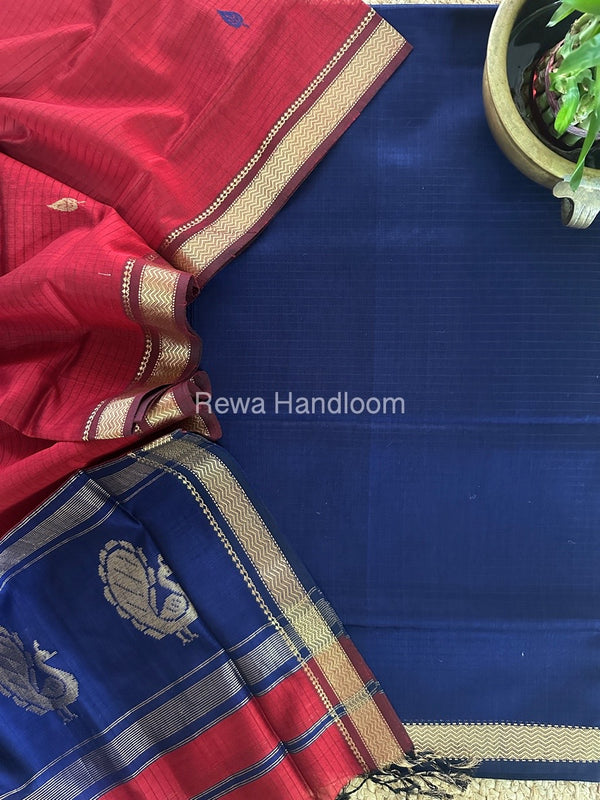 Maheshwari Motifs Top-Dupatta Set