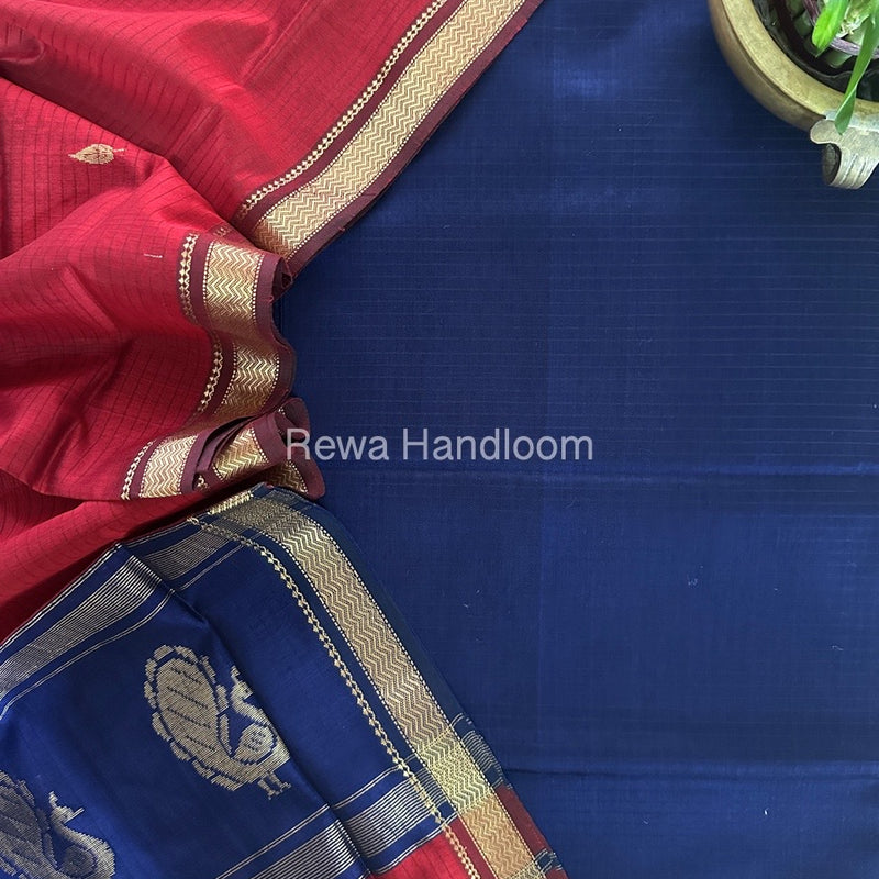 Maheshwari Motifs Top-Dupatta Set