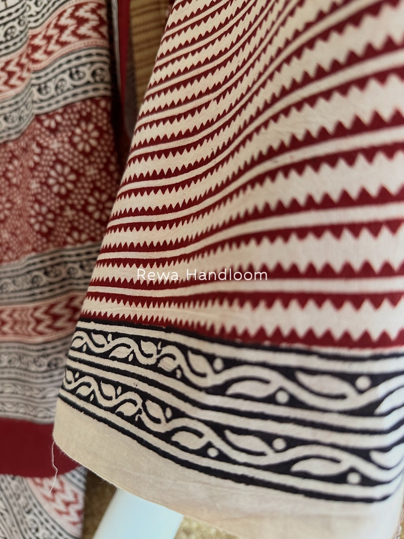 Bagh Print Cotton Suit 