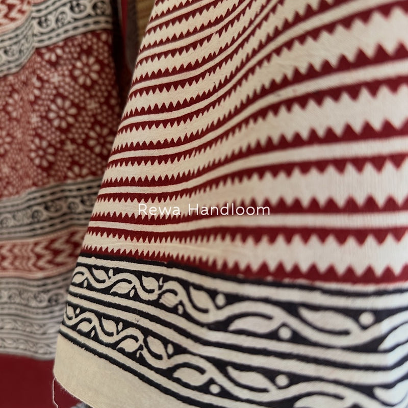 Bagh Print Cotton Suit 