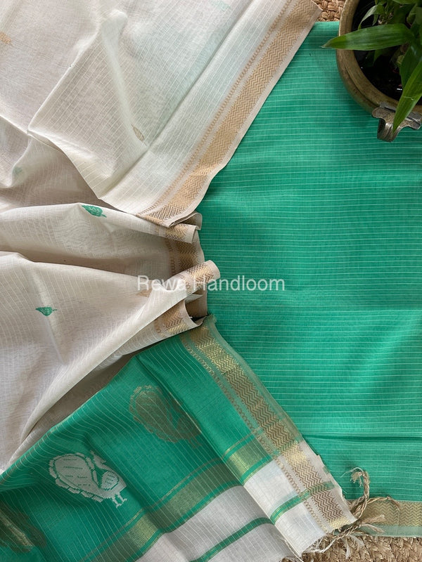 Maheshwari Buta-Buti Top-Dupatta Set