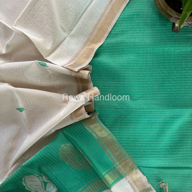 Maheshwari Buta-Buti Top-Dupatta Set