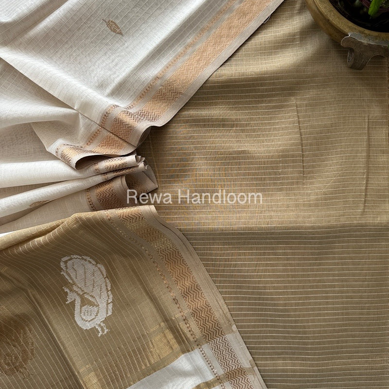 Maheshwari Motifs Top-Dupatta Set