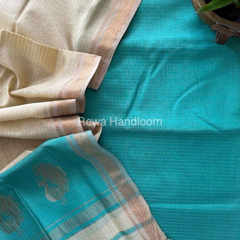 Maheshwari Motifs Top-Dupatta Set