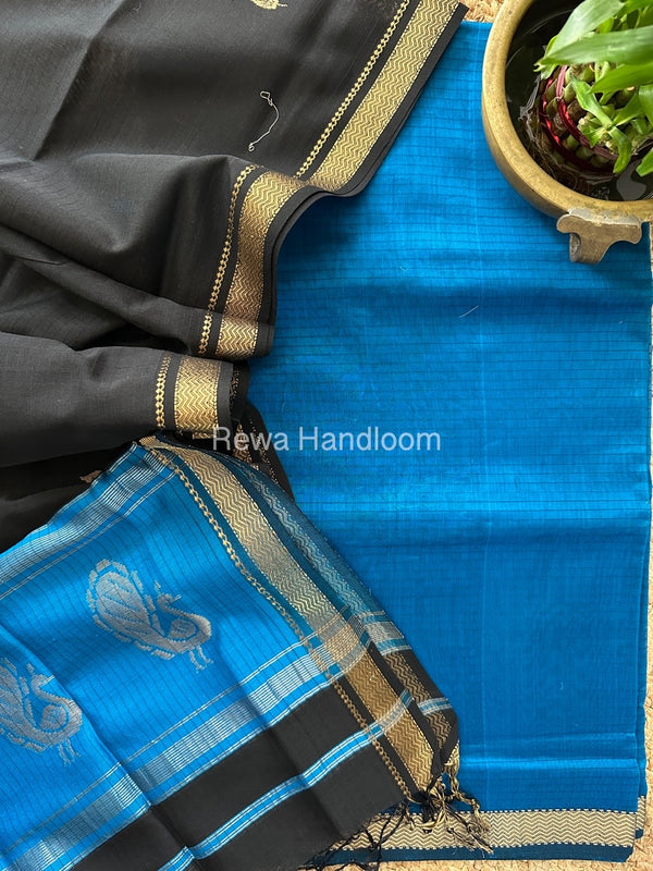 Maheshwari Motifs Top-Dupatta Set