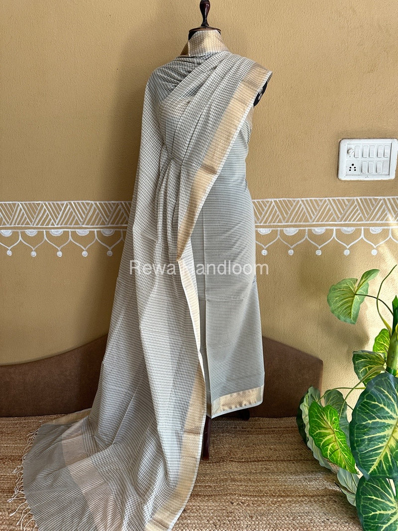 Maheshwari Checks Dress Material