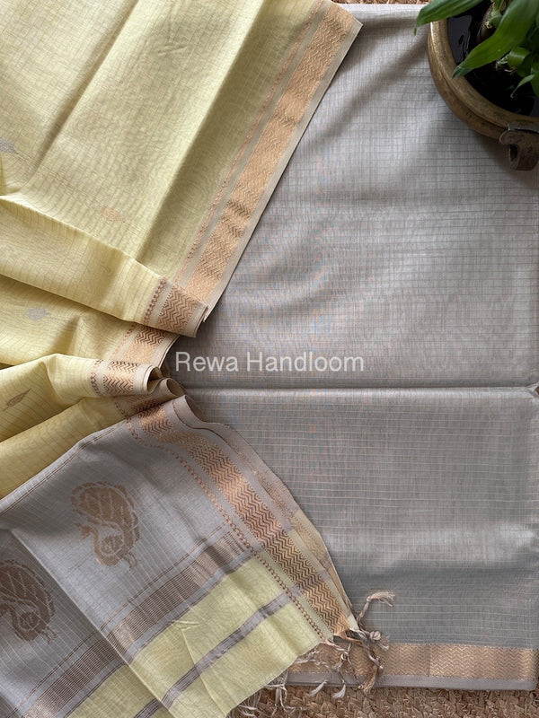 Maheshwari Motifs Top-Dupatta Set