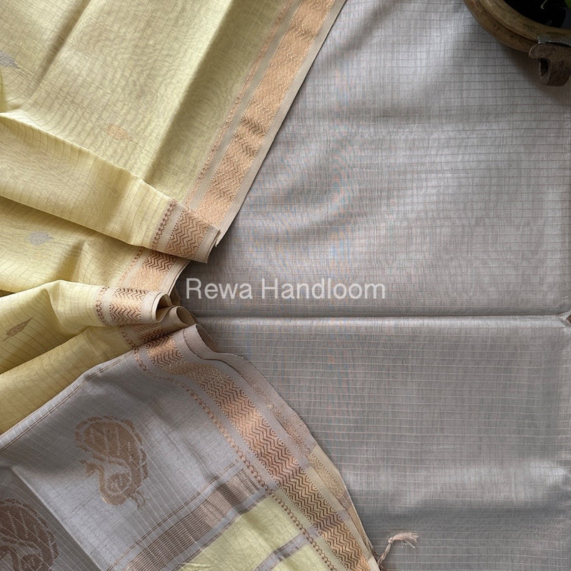 Maheshwari Motifs Top-Dupatta Set