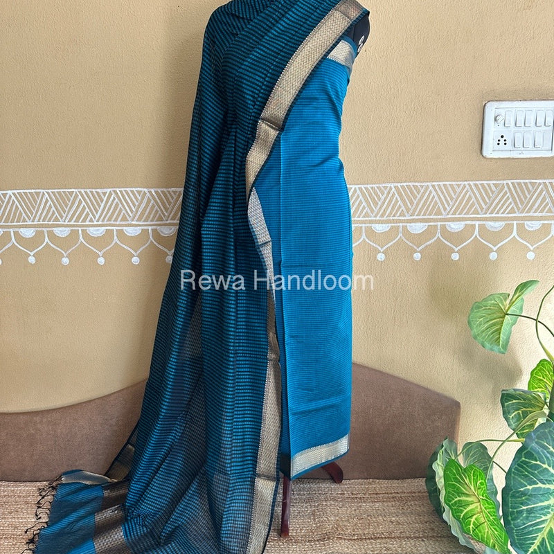 Maheshwari Checks Dress Material