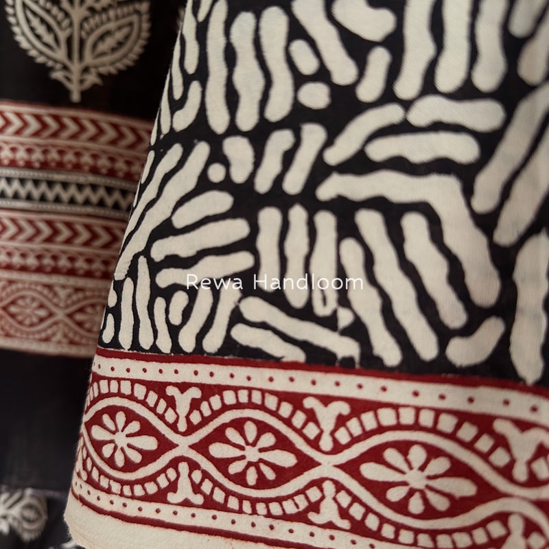 Bagh Print Cotton Suit