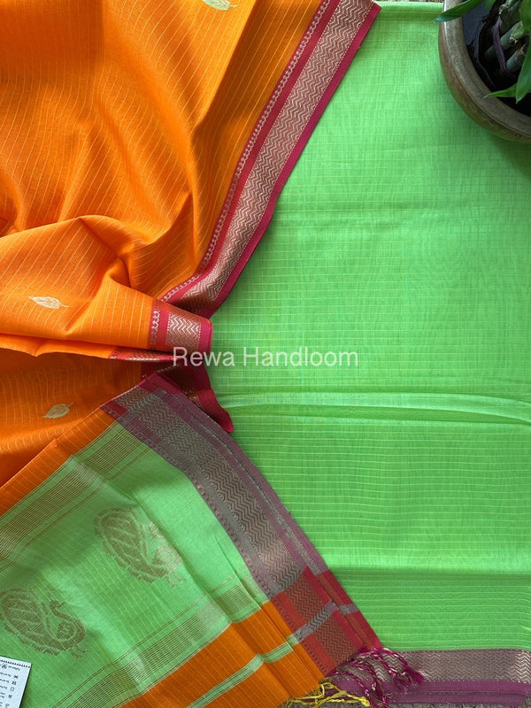 Maheshwari Motifs Top-Dupatta Set