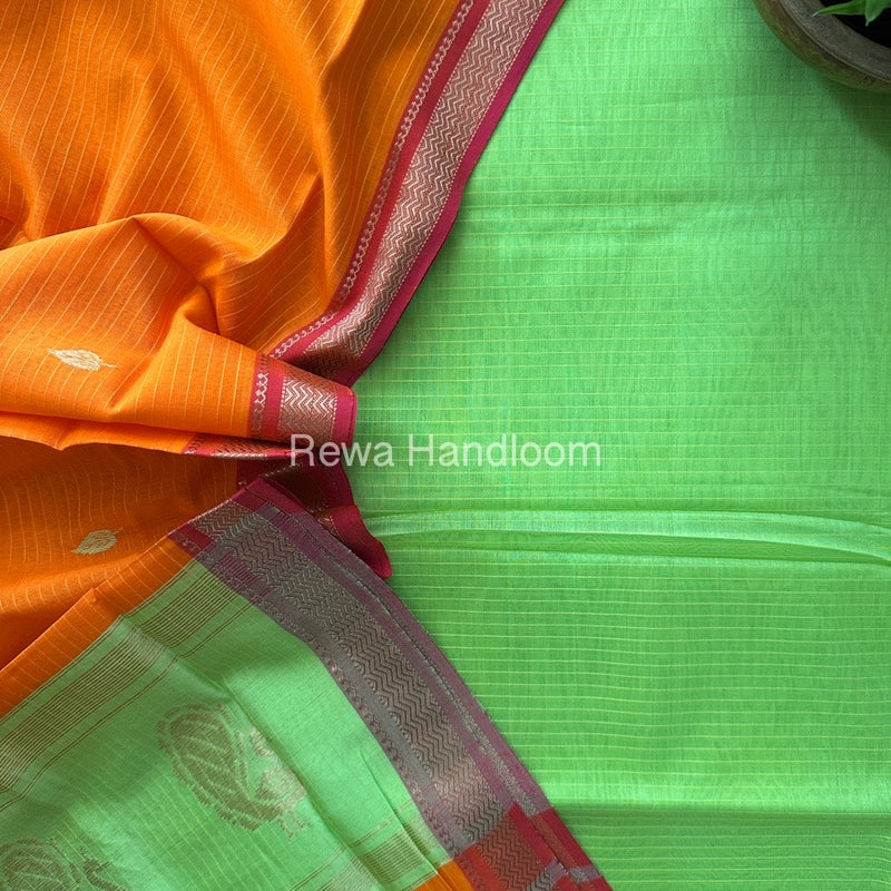 Maheshwari Motifs Top-Dupatta Set