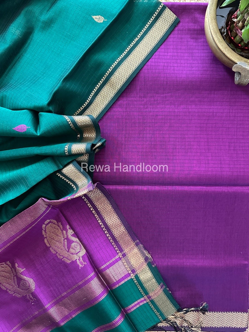 Maheshwari Motifs Top-Dupatta Set