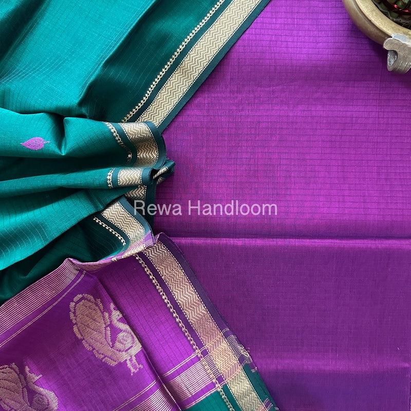 Maheshwari Motifs Top-Dupatta Set