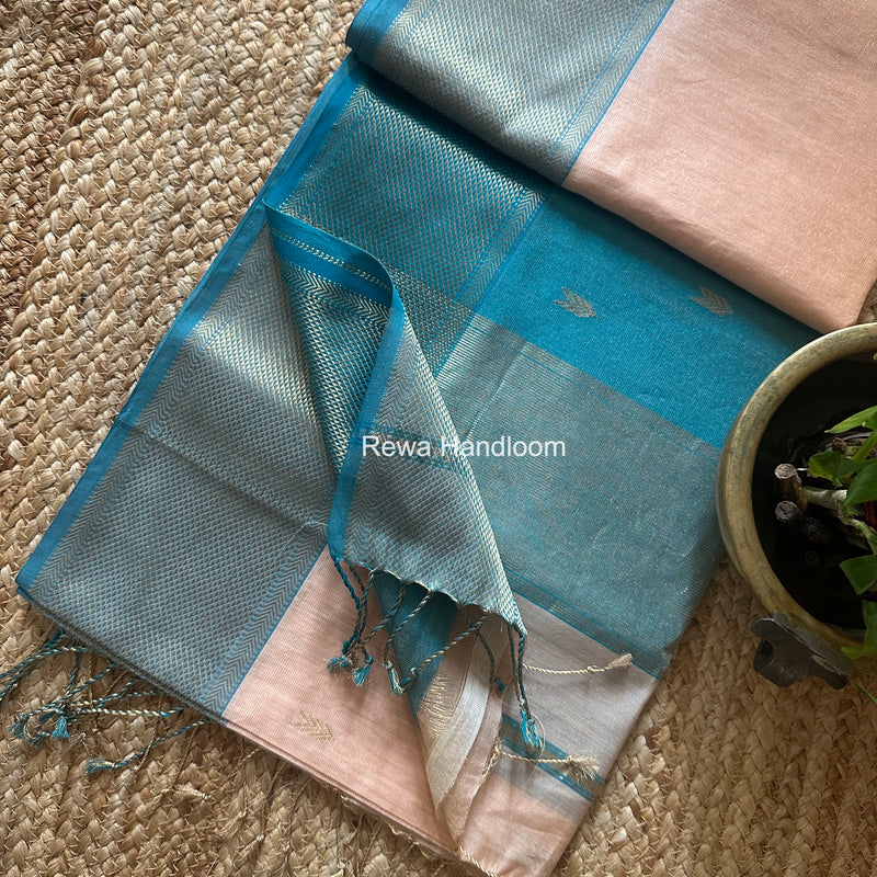 Maheshwari Tissue Silk Saree