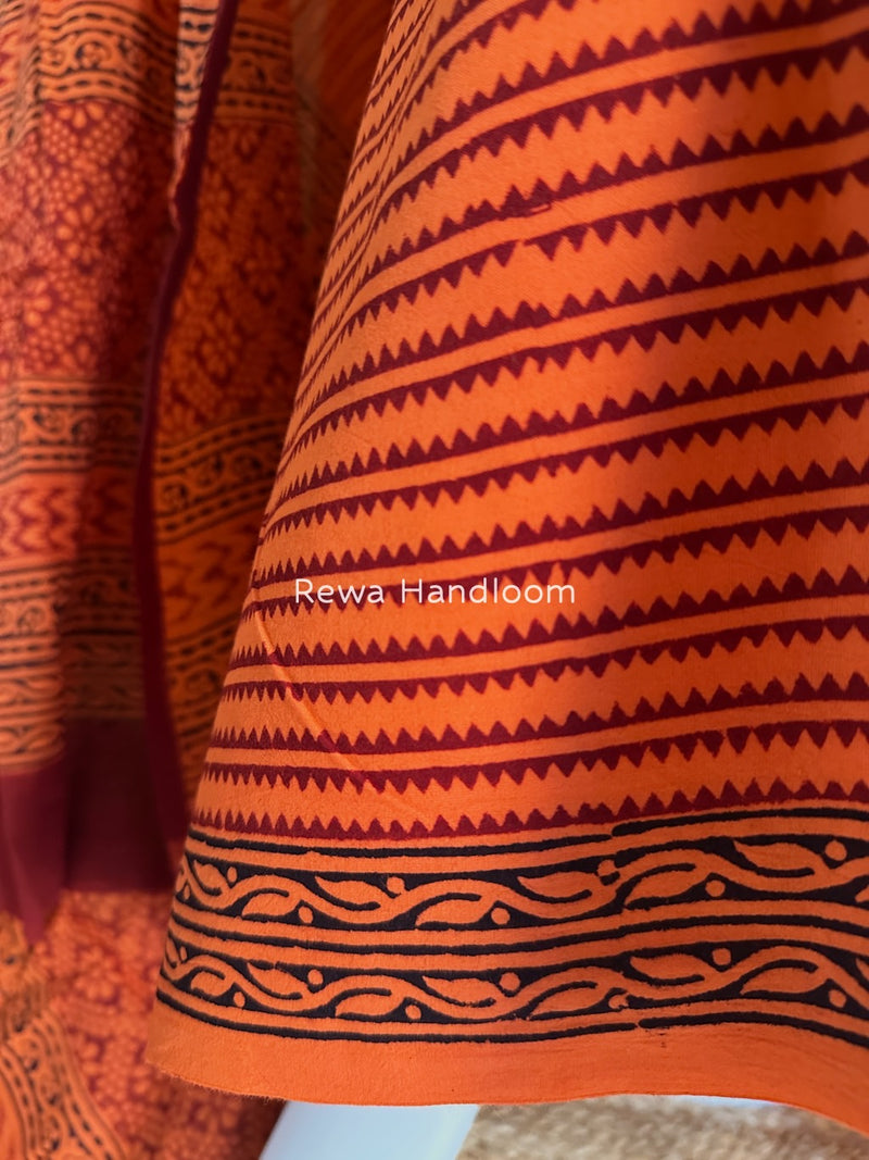 Bagh Print Cotton Suit