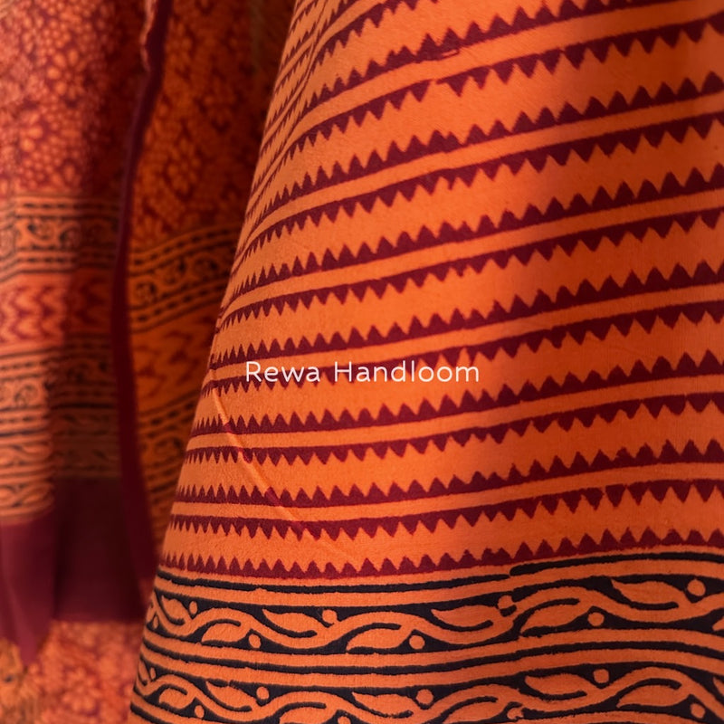 Bagh Print Cotton Suit