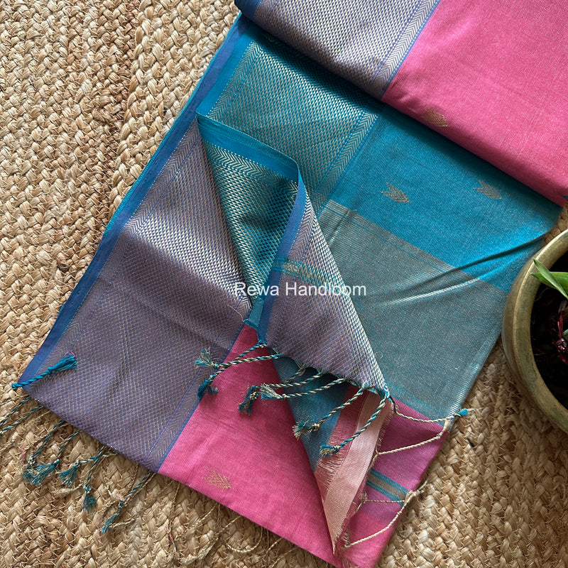 Maheshwari Tissue Silk Saree