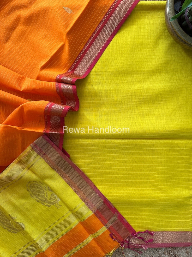 Maheshwari Motifs Top-Dupatta Set