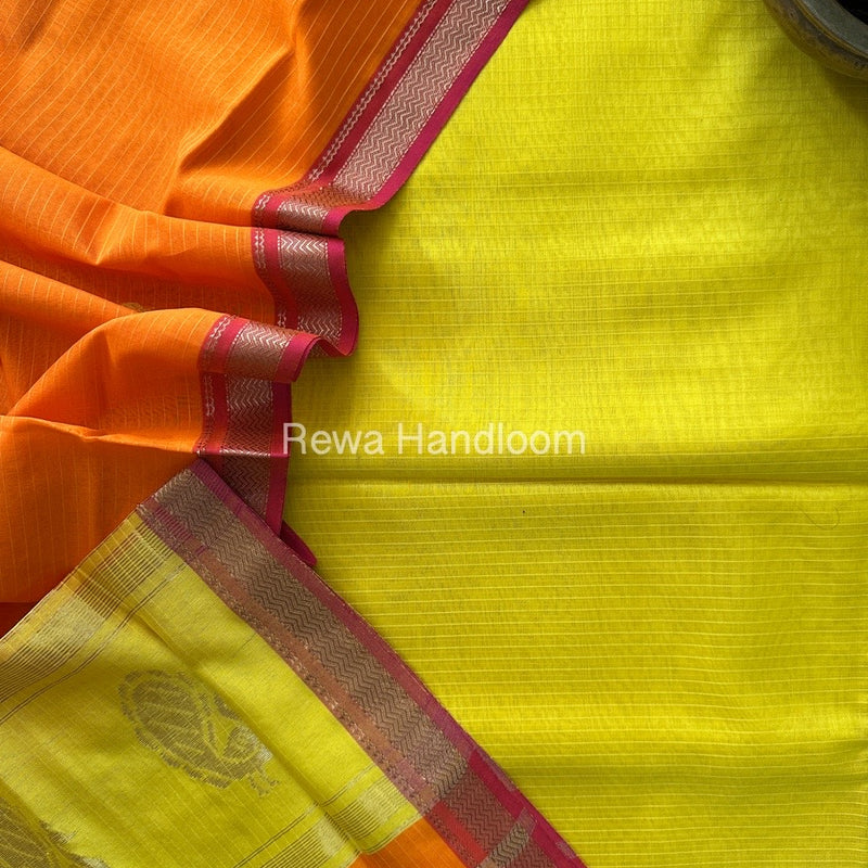 Maheshwari Motifs Top-Dupatta Set