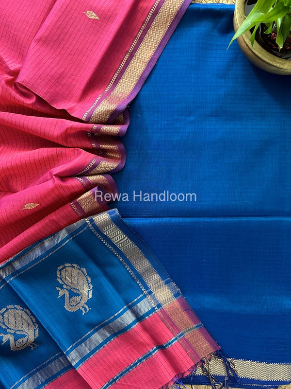 Maheshwari Motifs Top-Dupatta Set