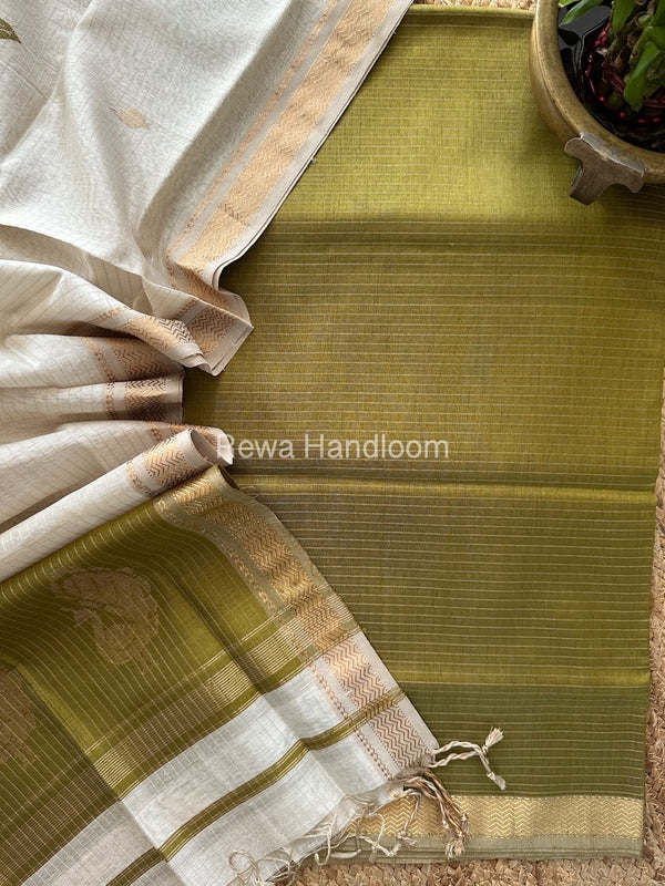 Maheshwari Motifs Top-Dupatta Set