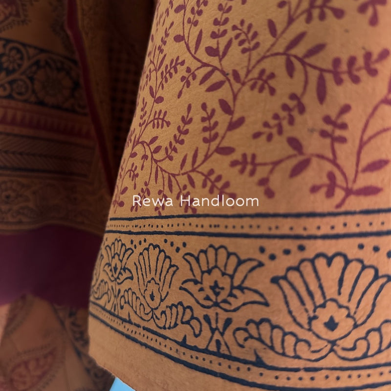 Bagh Print Cotton Suit 