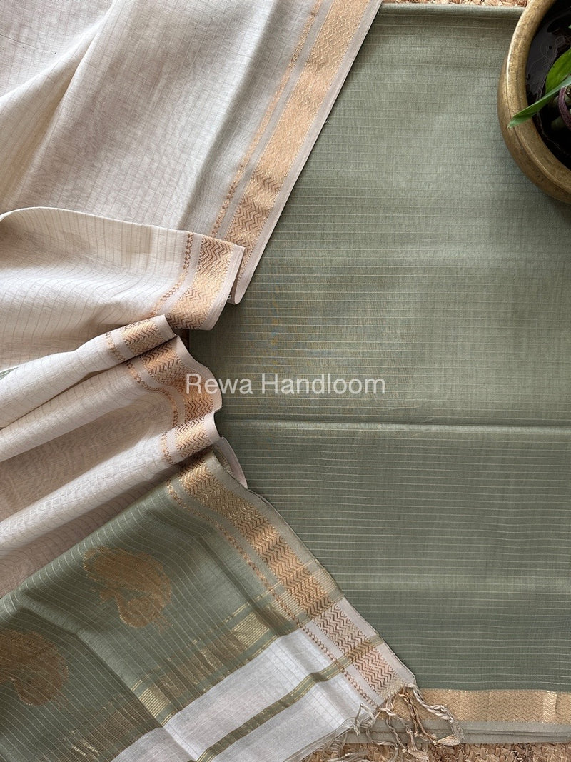 Maheshwari Motifs Top-Dupatta Set