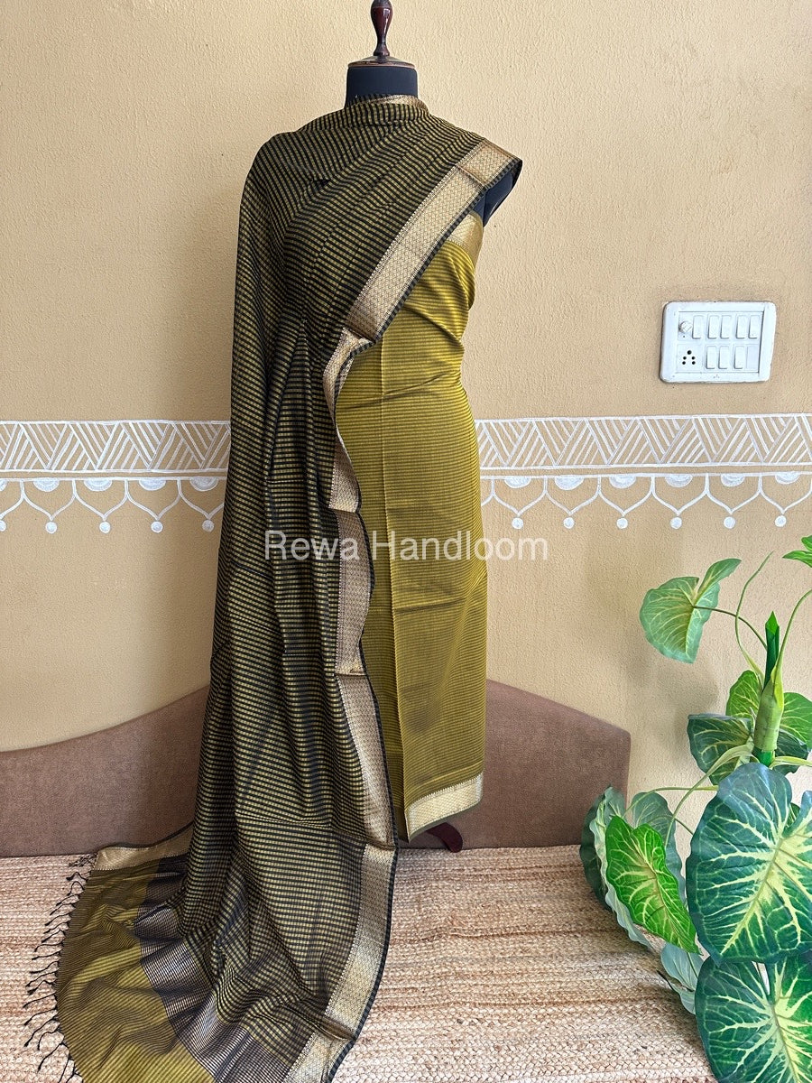 Maheshwari Checks Dress Material