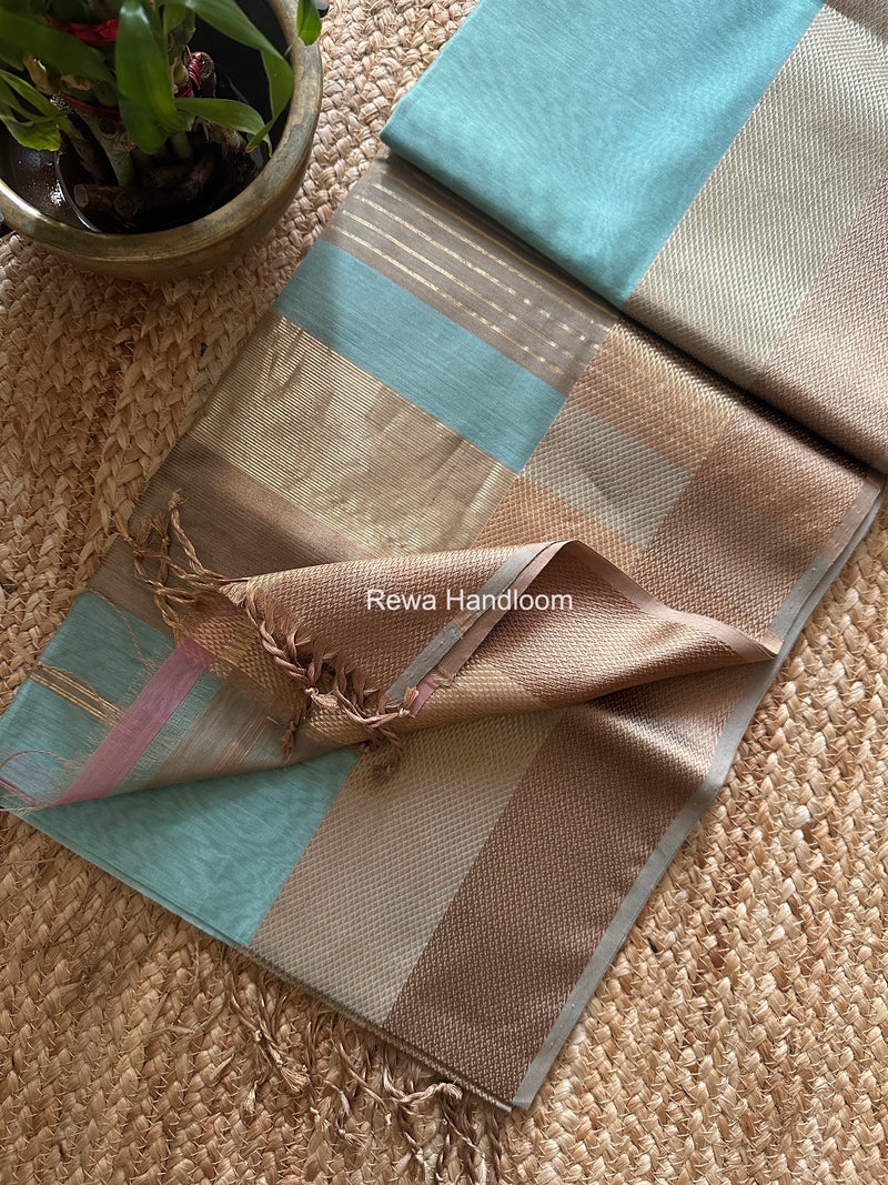 Maheshwari Resham Thread Border Saree