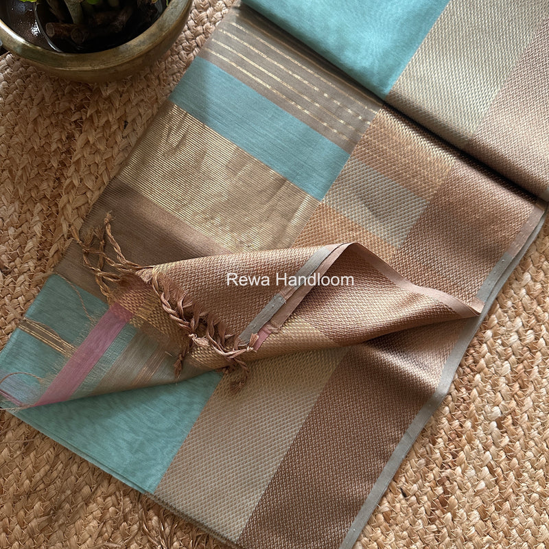 Maheshwari Resham Thread Border Saree