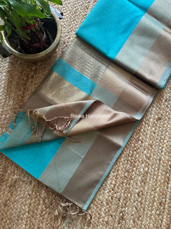 Maheshwari Resham Thread Border Saree