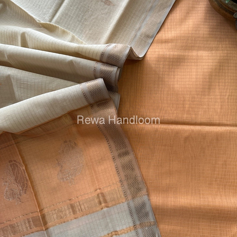 Maheshwari Motifs Top-Dupatta Set