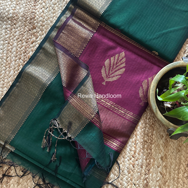 Maheshwari Butta Pallu Saree
