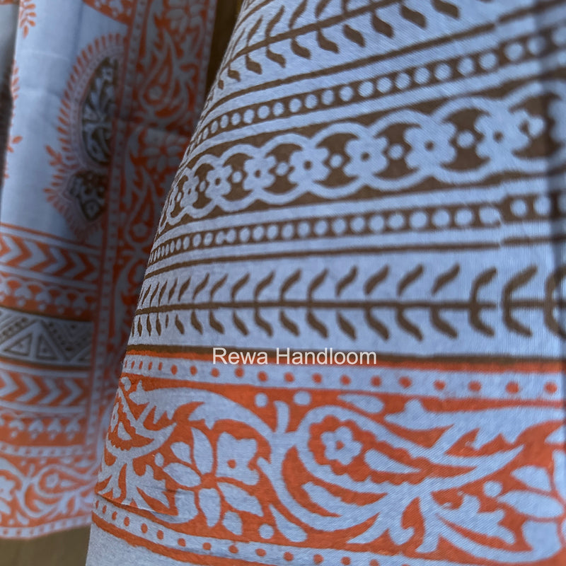 Bagh Print Cotton Suit